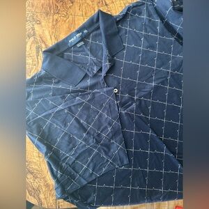 Polo Golf Ralph Lauren Men’s XXL Blue Short Sleeve Polo All‎ Over Golf Clubs